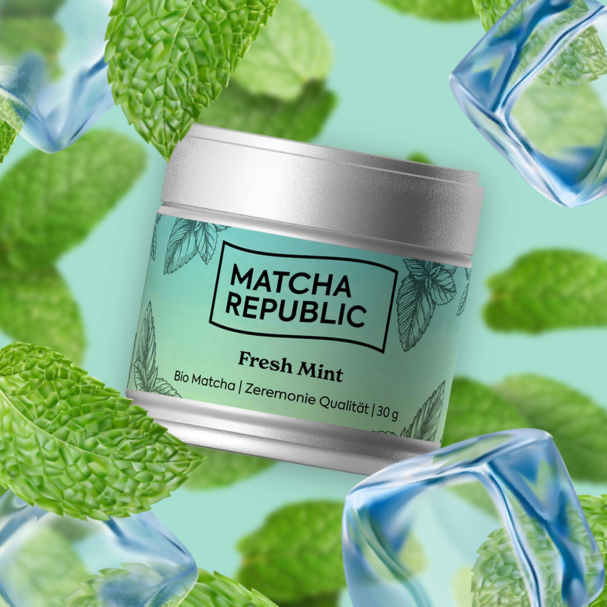 Bio-Matcha mit Minz-Geschmack - Matcha Republic