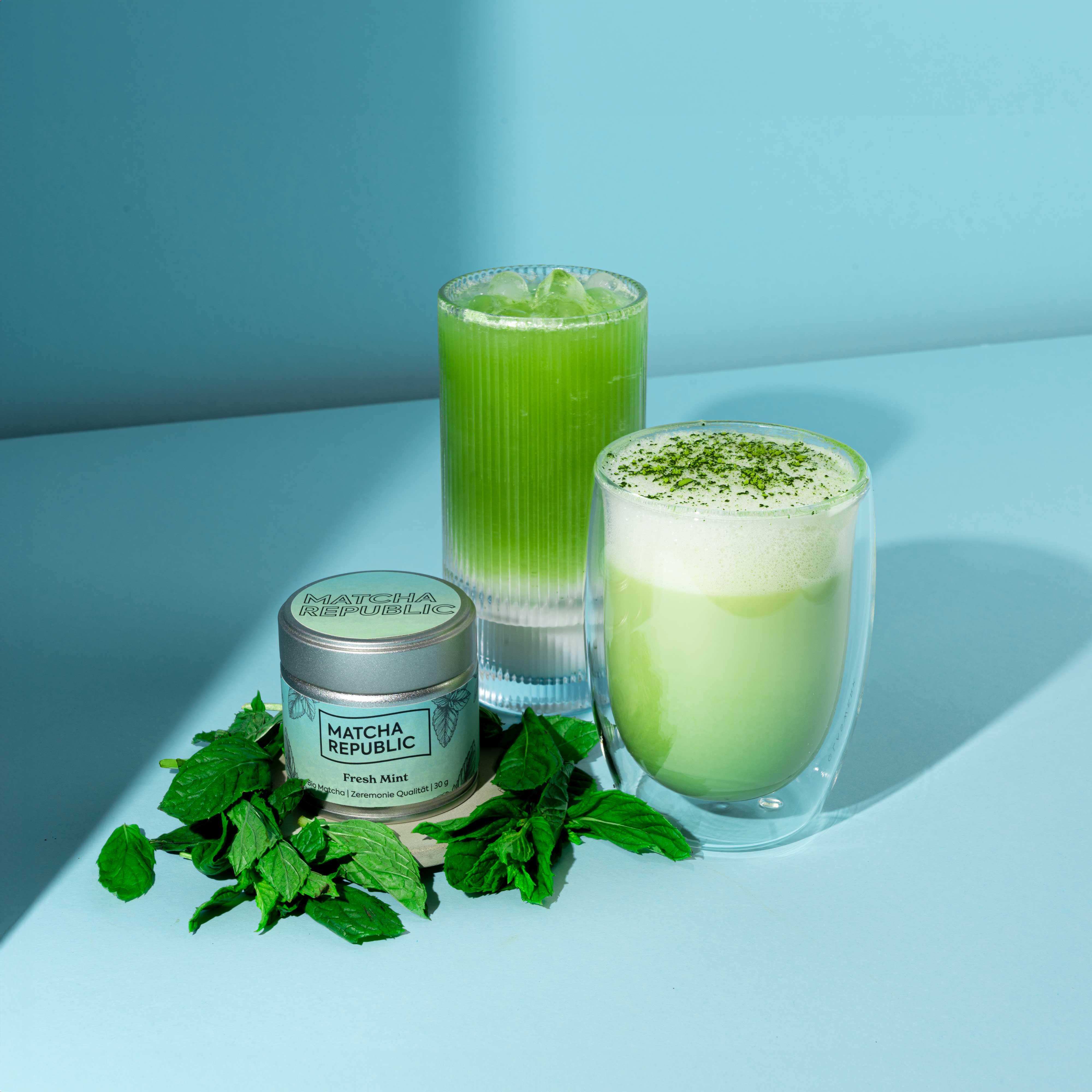 Bio-Matcha mit Minz-Geschmack - Matcha Republic