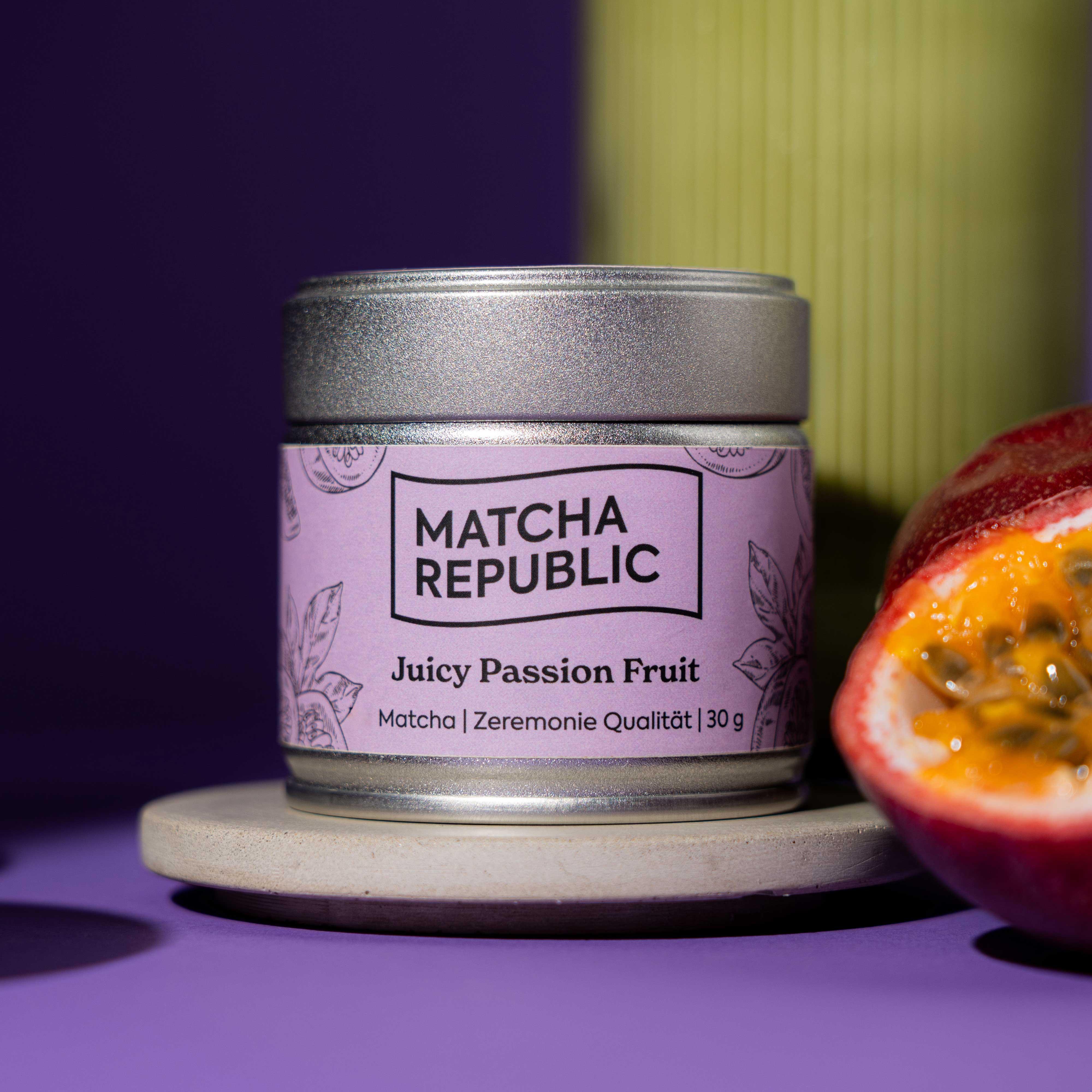 Matcha Tee mit Passionfruit-Geschmack - Matcha Republic