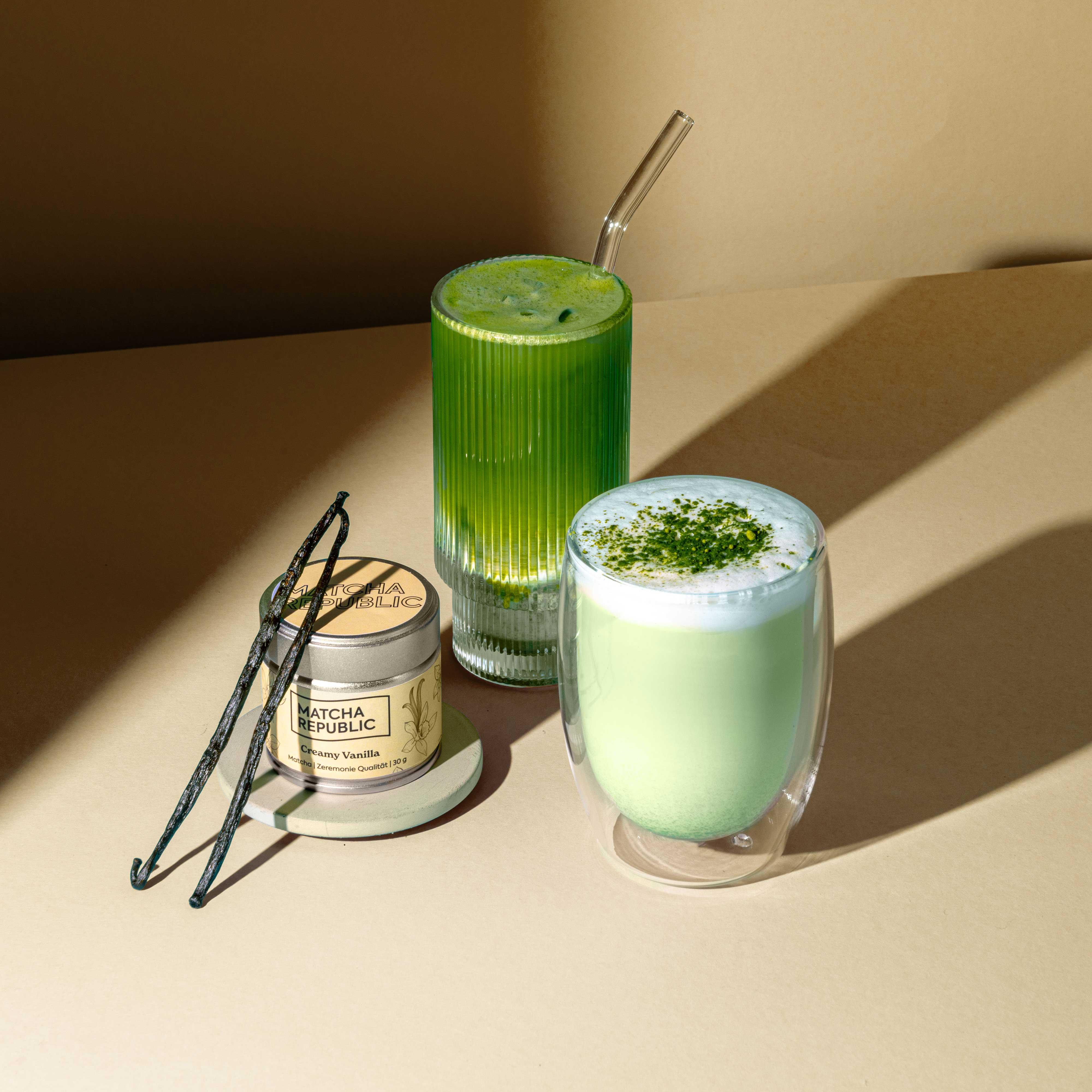 Bio-Matcha mit Vanille-Geschmack - Matcha Republic